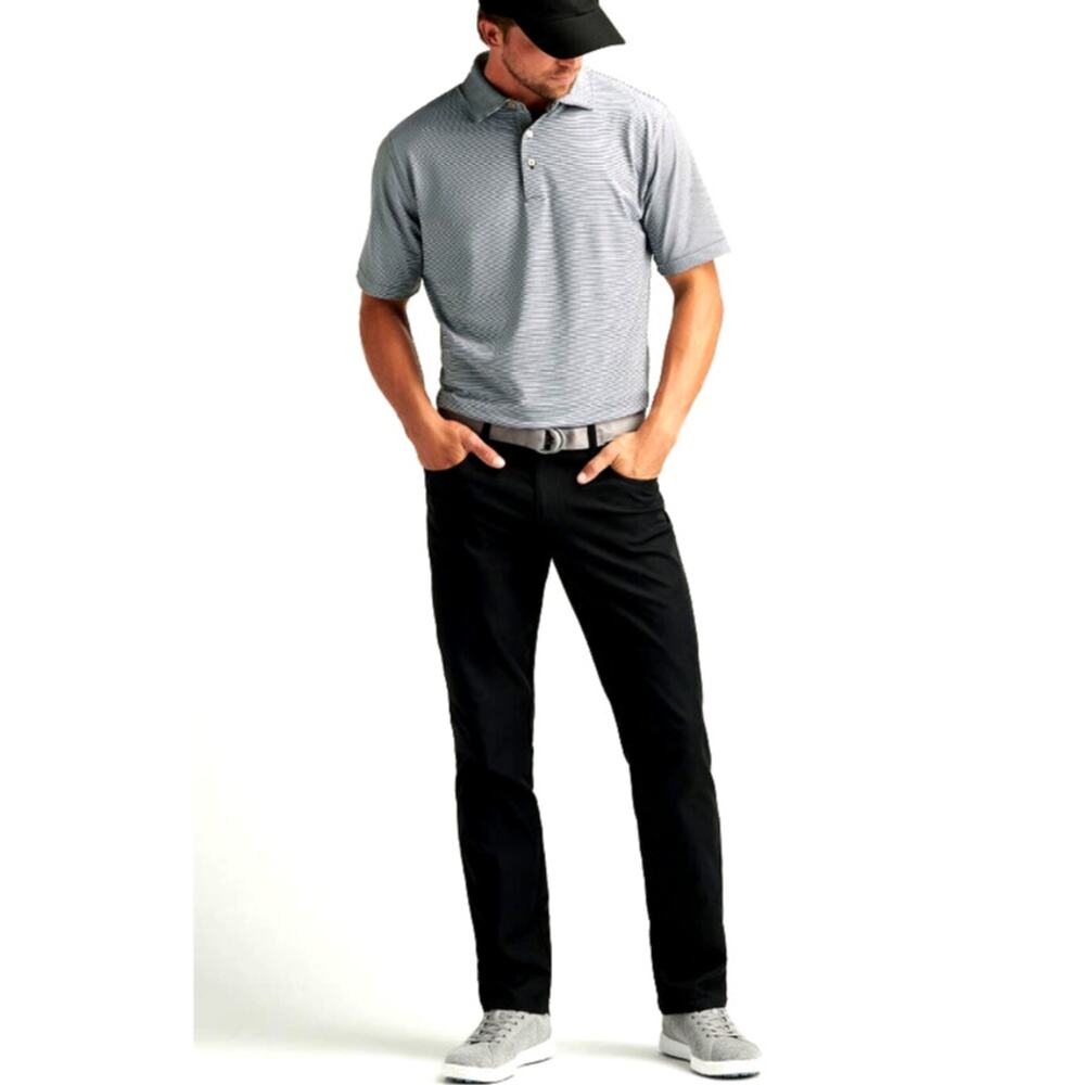 33 x 30 Peter Millar Black Men's Pants